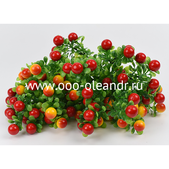 У0953 Букет "Кизила" 15г.  h=38см 5в 40шт.																														