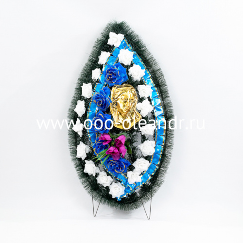 ОВ038 Венок 90х50см