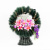 СК14 Корзина круглая иск.хвоя +ерш 80х60