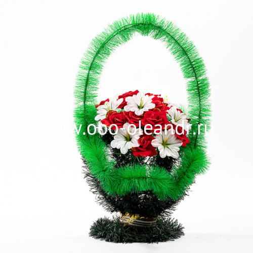 СК12/1 Корзина искусств.,овальная 65смх40см																														