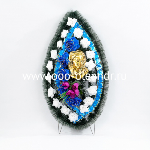 ОВ038 Венок 90х50см