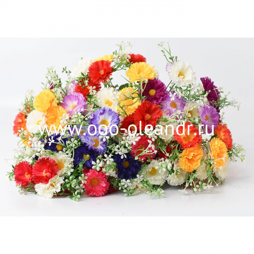 Б4012 Букет гербер двухцветных 9г. h=38см 20шт.
